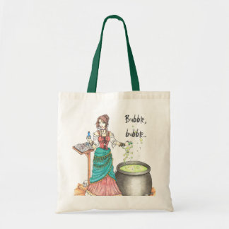 Bolsa Tote Saco da doçura ou travessura da senhora das poções