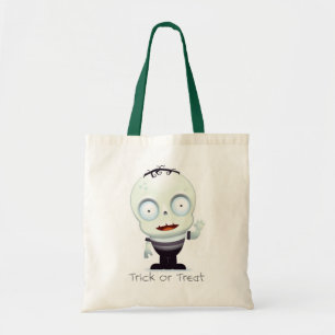 Bolsa Tote Saco da doçura ou travessura de Frankenstein do