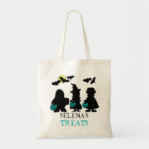 Bolsa Tote Saco da doçura ou travessura do Dia das Bruxas co