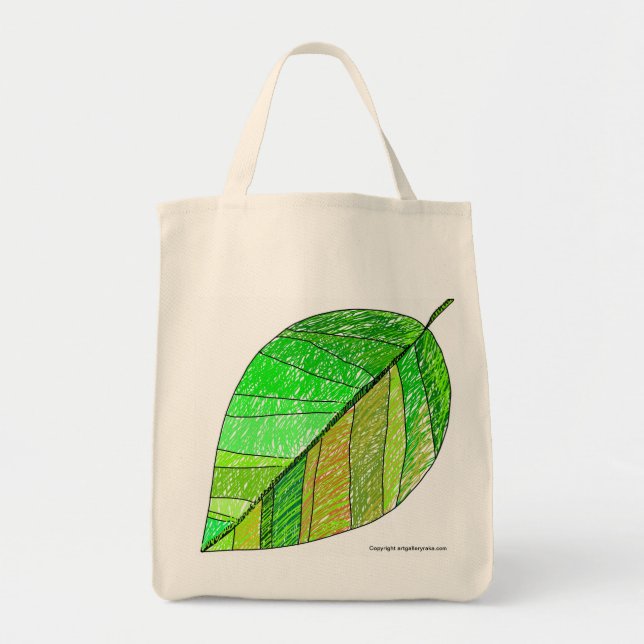 Bolsa Tote Saco da ecologia (Frente)