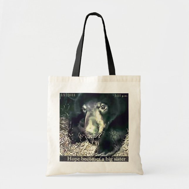 Bolsa Tote Saco da esperança da irmã mais velha (Frente)