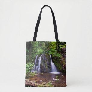 Bolsa Tote Saco da Fairy Glen waterfall, Rosemarkie
