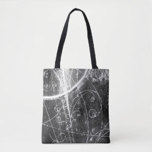 Bolsa Tote Saco da física de partícula do vintage