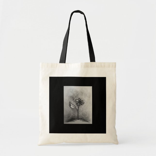 Bolsa Tote Saco da flor de Jn (Frente)