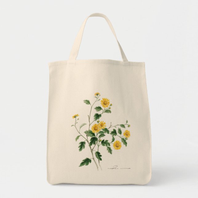 Bolsa Tote Saco da flor de Yello (Frente)