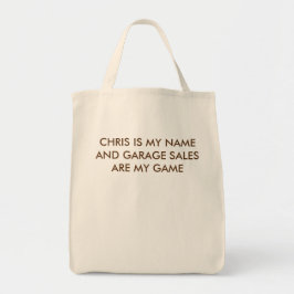 Bolsa Tote saco da garagem