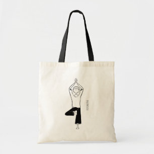 Bolsa Tote Saco da ioga com Vrikshasana
