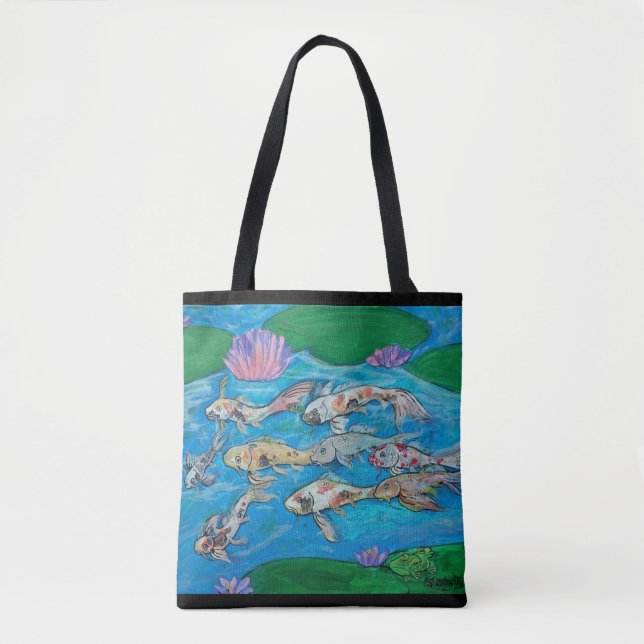 Bolsa Tote Saco da lagoa (Frente)