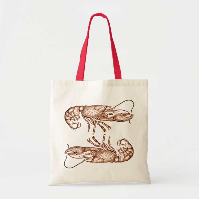 Bolsa Tote Saco da lagosta (Frente)