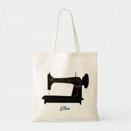 Bolsa Tote Saco da máquina de costura do vintage