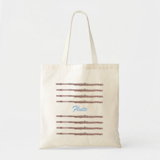 Bolsa Tote Saco da música da flauta