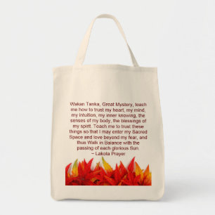 Bolsa Tote saco da oração do lakota