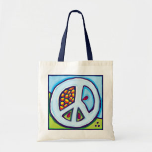 Bolsa Tote saco da paz. PAIX