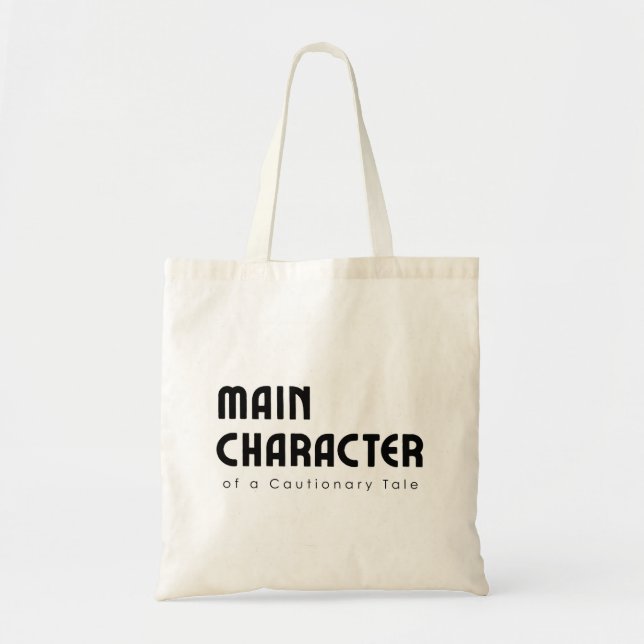 Bolsa Tote Saco da Personagem Principal (Frente)