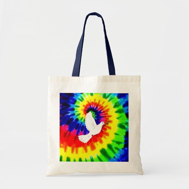 Bolsa Tote Saco da pomba da paz (Frente)