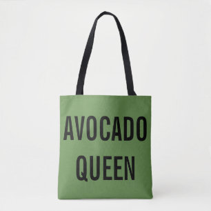 Bolsa Tote Saco da rainha do abacate