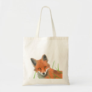Bolsa Tote saco da raposa vermelha