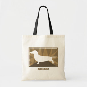 Bolsa Tote Saco da terra do Dachshund