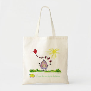 Bolsa Tote saco da uva do papagaio