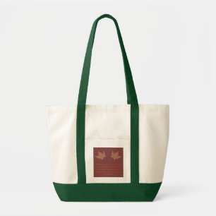 Bolsa Tote Saco das citações do outono de George Eliot