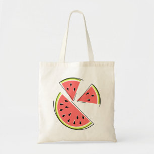 Bolsa Tote Saco das fatias de melancia