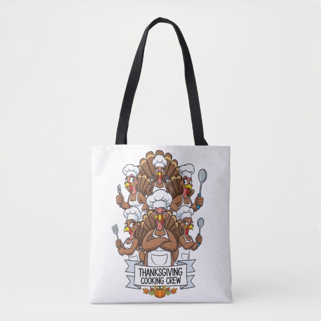 Bolsa Tote Saco de Ação de Graças (Frente)