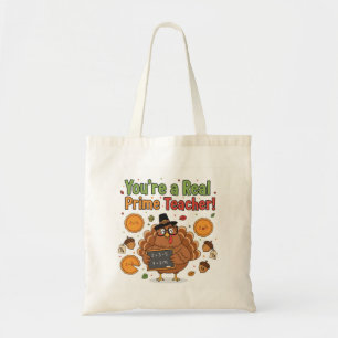 Bolsa Tote Saco de Ação de Graças de Professor de Matemática