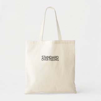 Bolsa Tote Saco de Algodão Minimalista Disciplina Sobre Motiv