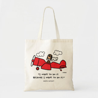 Bolsa Tote Saco de Amelia Earhart