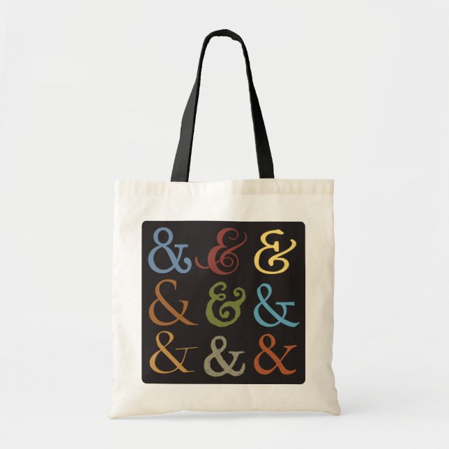Bolsa Tote Saco de Ampersand (Frente)