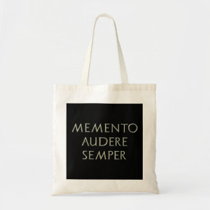 Bolsa Tote Saco de Audere Semper da lembrança
