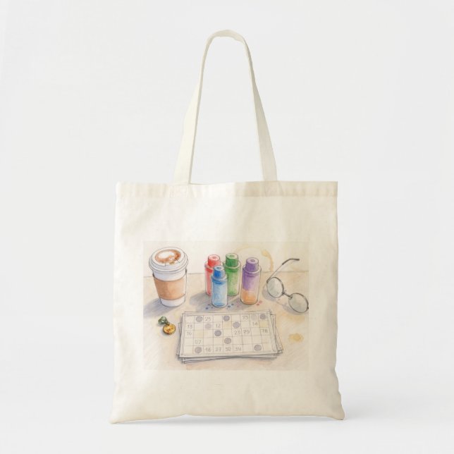 Bolsa Tote Saco de Bingo (Frente)