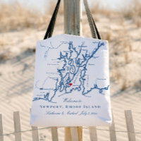 Saco de Boas-vindas para Casamento Newport Rhode I