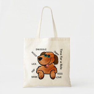 Bolsa Tote Saco de cachorrinho de Barkley