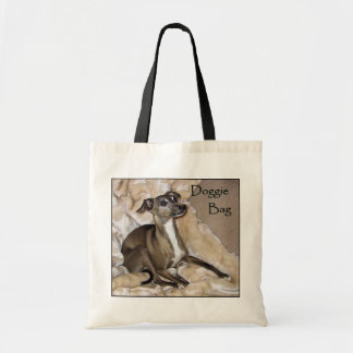 Bolsa Tote Saco de cachorrinho do galgo italiano