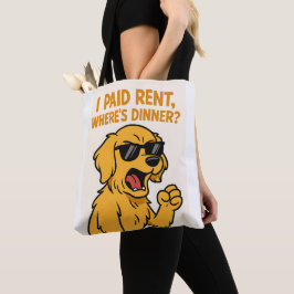 Bolsa Tote Saco de Cachorro Sarcástico