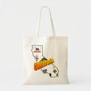 Bolsa Tote Saco de Califórnia