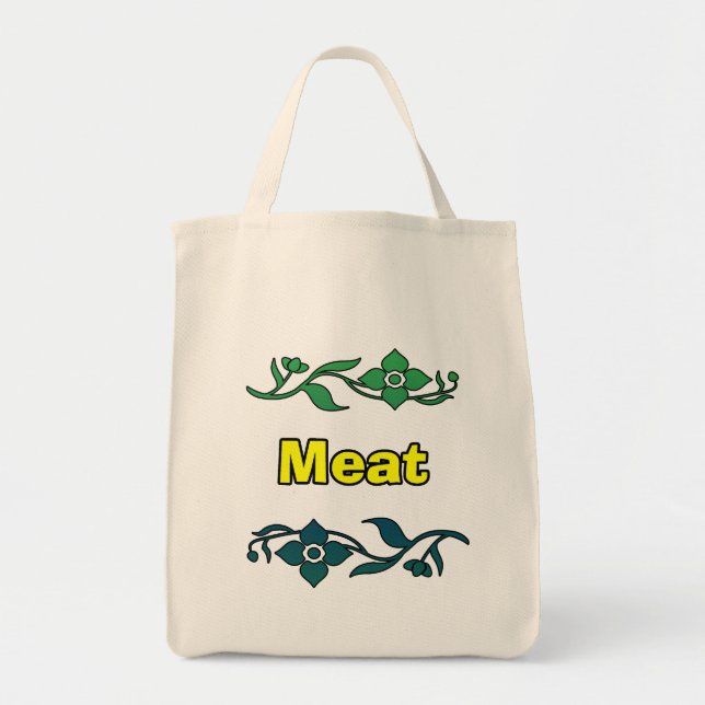 Bolsa Tote Saco de carne (Frente)