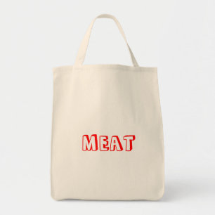 Bolsa Tote Saco de carne reusável