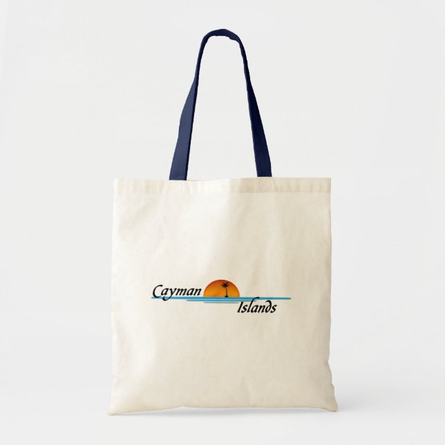 Bolsa Tote Saco de Cayman Islands (Frente)