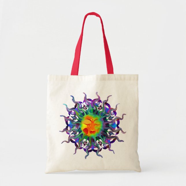 Bolsa Tote Saco de Chakra Sun (Frente)