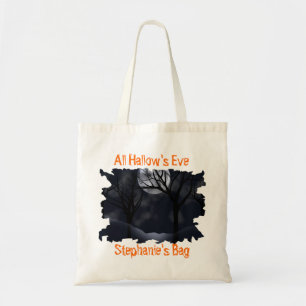 Bolsa Tote Saco de chocolate do Halloween, personalizável