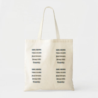 Bolsa Tote Saco de Compras