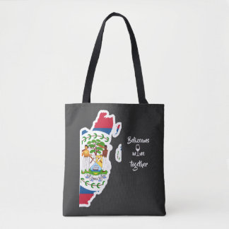 Bolsa Tote Saco de Compras Belizeans Wine Together