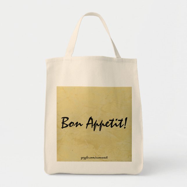 Bolsa Tote Saco de Compras Bon Appetit Sol da Toscana (Frente)