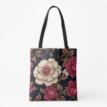 Saco de Compras Camélia Dark Academia