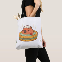 Bolsa Tote Saco de Compras Capivara Chill Onsen