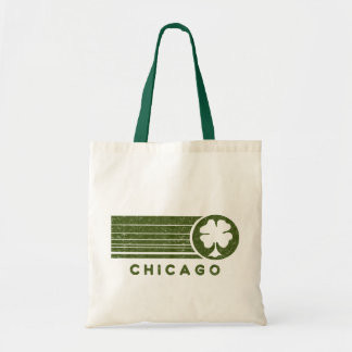 Bolsa Tote Saco de compras Chicago Irish Four Leaf Clover