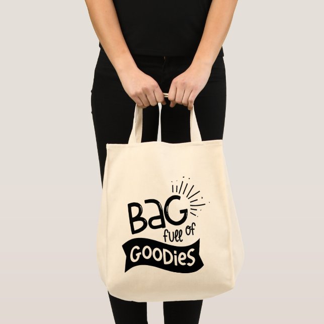 Bolsa Tote Saco de compras com citação (Frente (produto))