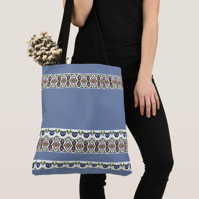 Bolsa Tote Saco de Compras Com Design (Close Up)